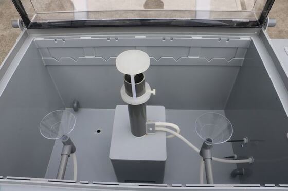 Astm B117 Automatische kontinuierliche Düse Beschleunigte Alterung Salzsprühprüfung Maschine See Salznebel Korrosionsbeständigkeit Tester