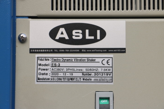 Prüfsysteme der Erschütterungs-6000N, elektrodynamischer Schüttel-Apparat 1.6m/S