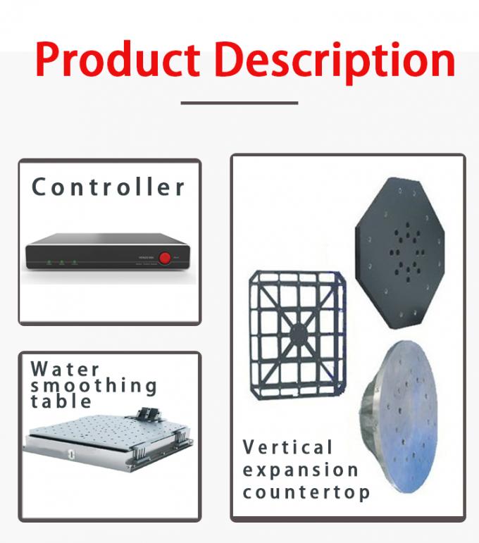 ISO 9001 300kg elektrodynamische Beleg-Tabellen-Erschütterungs-Testgerät ladend 1